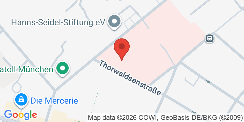 Mapa de la ubicación de Spielplatz "Thorwaldsenstraße, Ecke Lazarettstraße"
