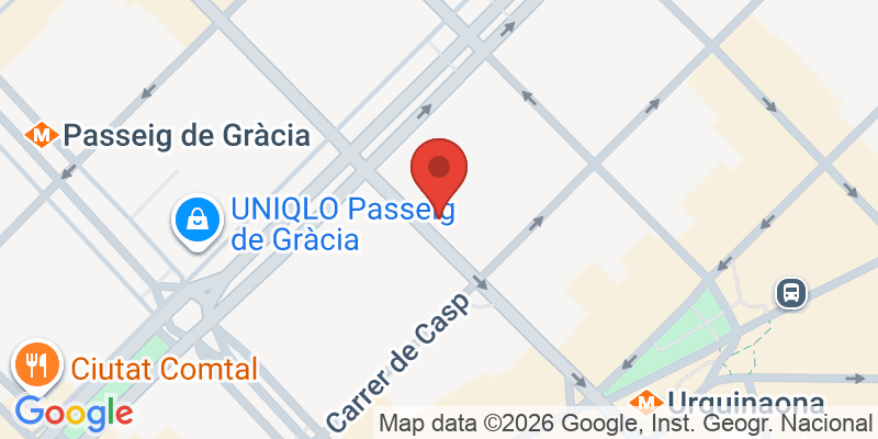 Mapa de la ubicación de The Pudding Bar