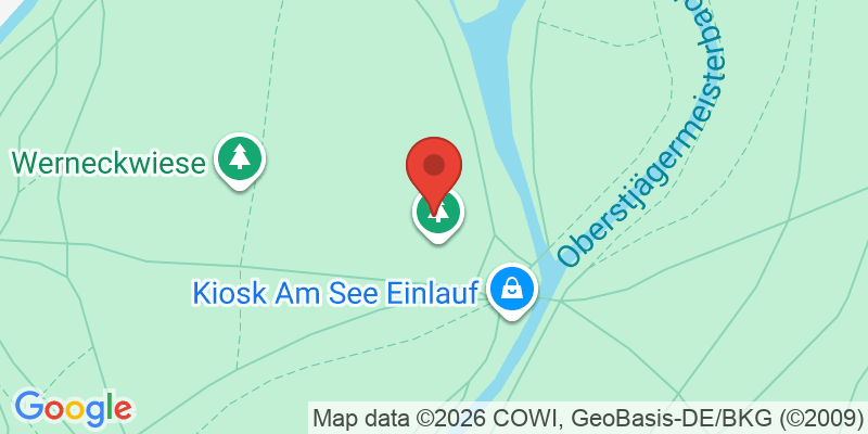 Mapa de la ubicación de Spielplatz "Englischer Garten, südlich des Kleinhesseloher Sees"