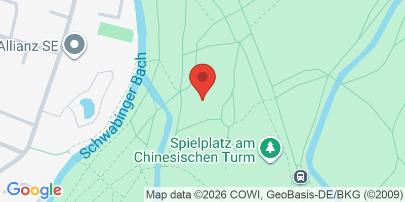 Mapa de la ubicación de Spielplatz "Englischer Garten, Rumfordschlössel"