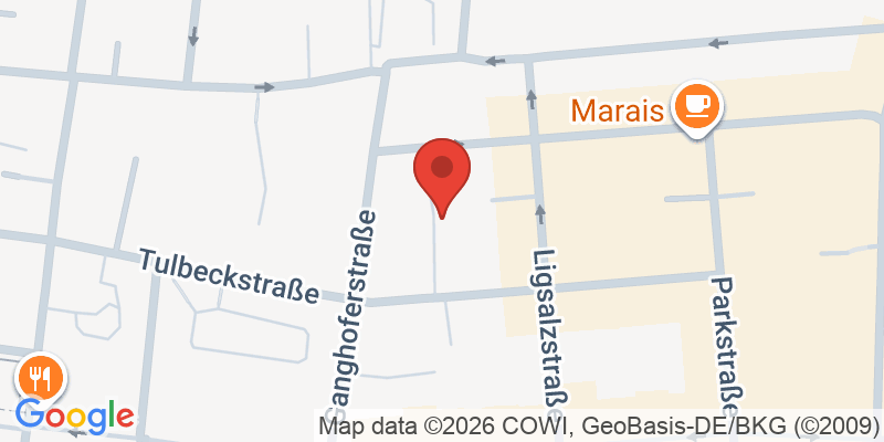 Mapa de la ubicación de Spielplatz "Schwanthalerstraße 151, im Wohnbereich"