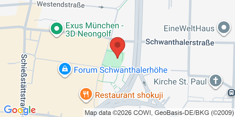 Mapa de la ubicación de Spielplatz "Theresienhöhe, Zirkuswiese"