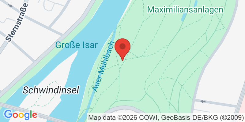 Mapa de la ubicación de Spielplatz "Maximiliansanlagen, beim Wasserwerk"