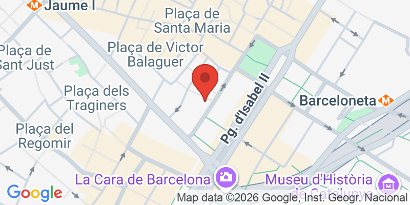 Mapa de la ubicación de Tucco Real Food Born