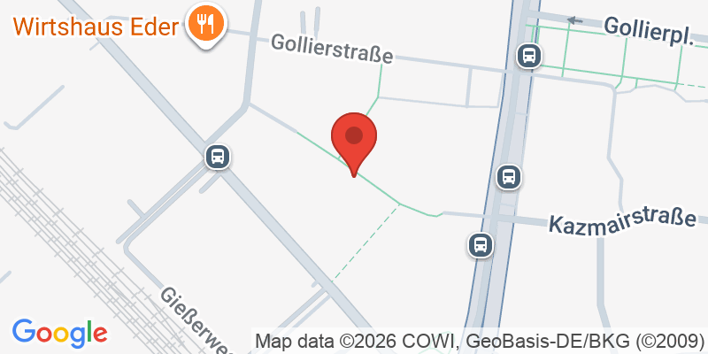 Mapa de la ubicación de Spielplatz "Kazmairstraße, Spielstraße"