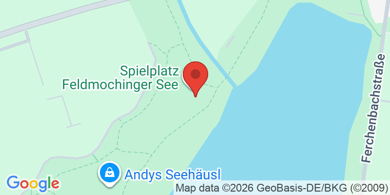 Mapa de la ubicación de Spielplatz "Feldmochinger See (Westufer) Nord"