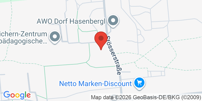Mapa de la ubicación de Spielplatz "Stösserstraße West"