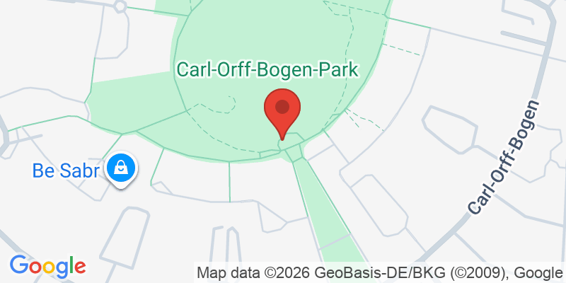 Mapa de la ubicación de Spielplatz "Heidepark, Carl-Orff-Bogen nördlich der Hausnummer 105"