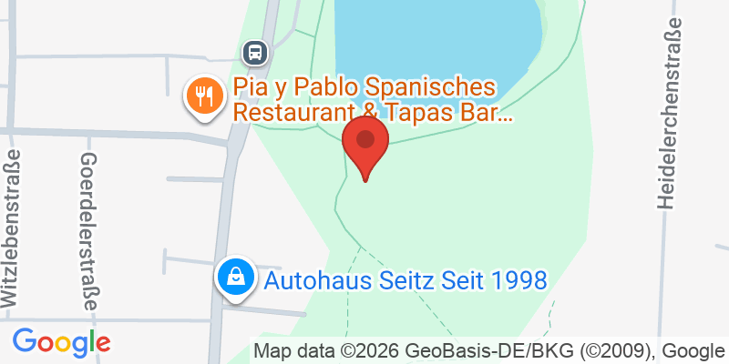 Mapa de la ubicación de Spielplatz "Lerchenauer See Südufer"