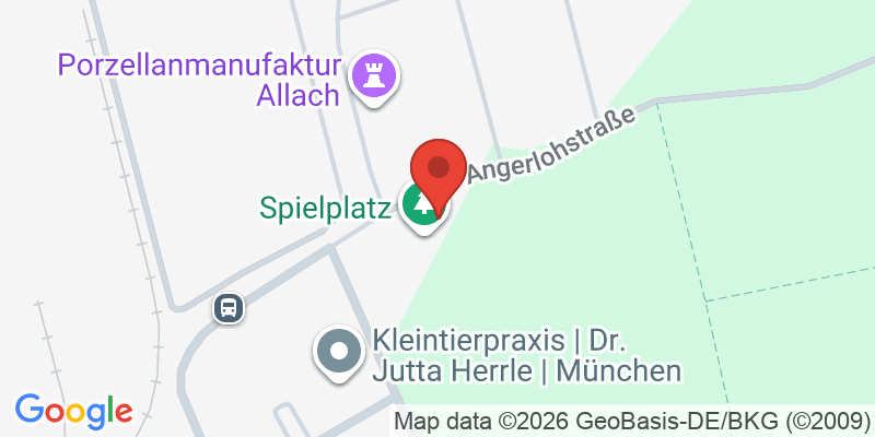 Mapa de la ubicación de Spielplatz "Von-Reuter-Straße, Ecke Angerlohstraße"