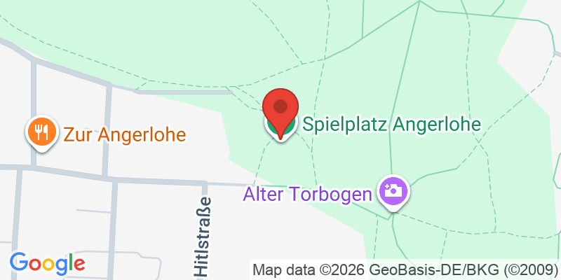Mapa de la ubicación de Spielplatz "Rueßstraße, Angerlohe"