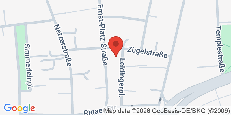 Mapa de la ubicación de Spielplatz "Leidingerplatz"