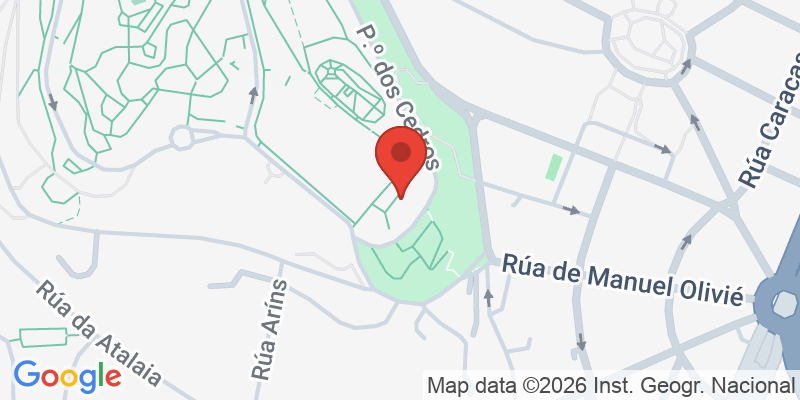 Mapa de la ubicación de Parque infantil O Castro