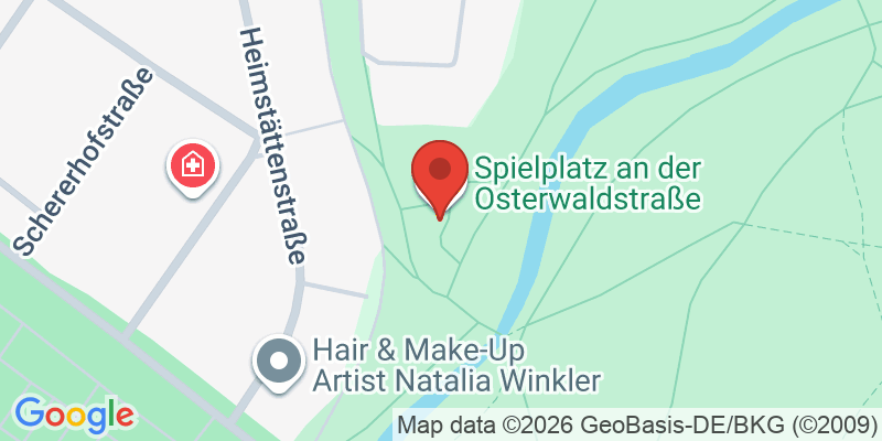 Mapa de la ubicación de Spielplatz "Rohmederstraße Süd"