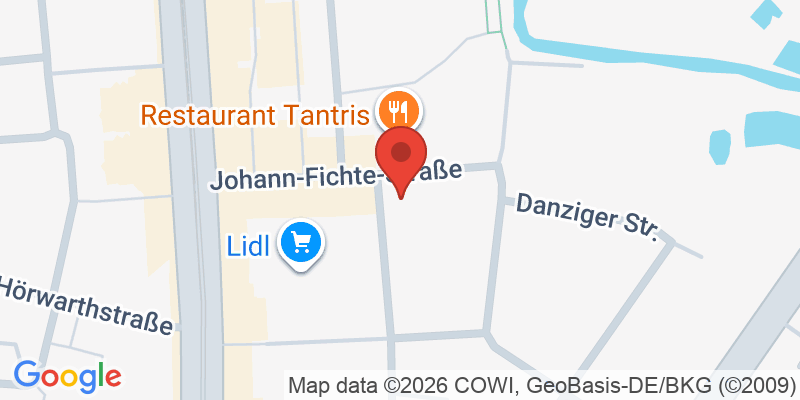 Mapa de la ubicación de Spielplatz "Johann-Fichte-Straße, Ecke Germaniastraße"
