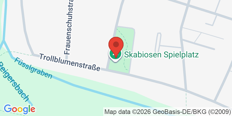 Mapa de la ubicación de Spielplatz "Skabiosenplatz"