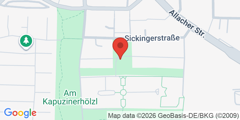 Mapa de la ubicación de Spielplatz "Sickingerstraße"