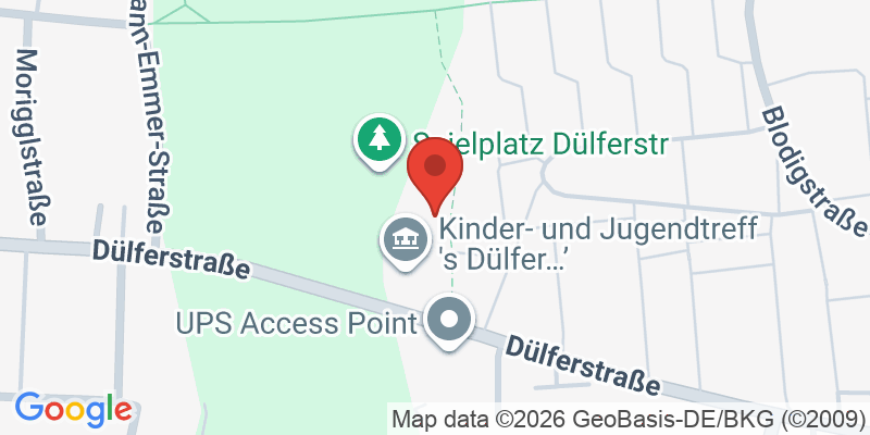 Mapa de la ubicación de Spielplatz "Dülferstraße, Feldmochinger Anger"