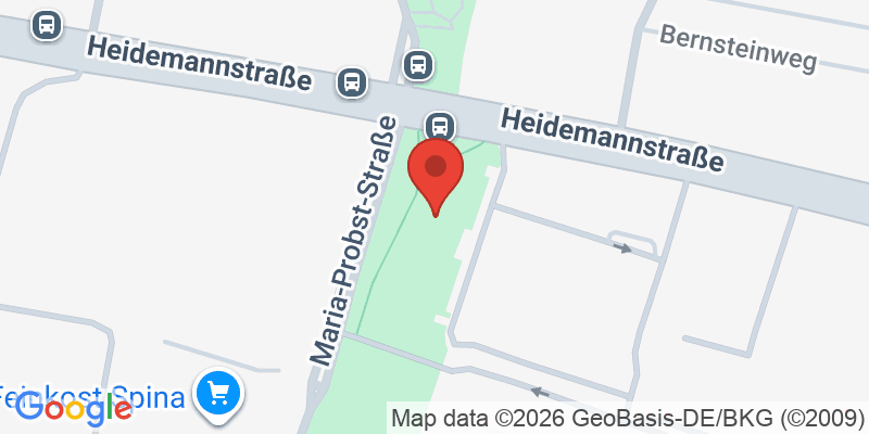 Mapa de la ubicación de Spielplatz "Maria-Probst-Straße"