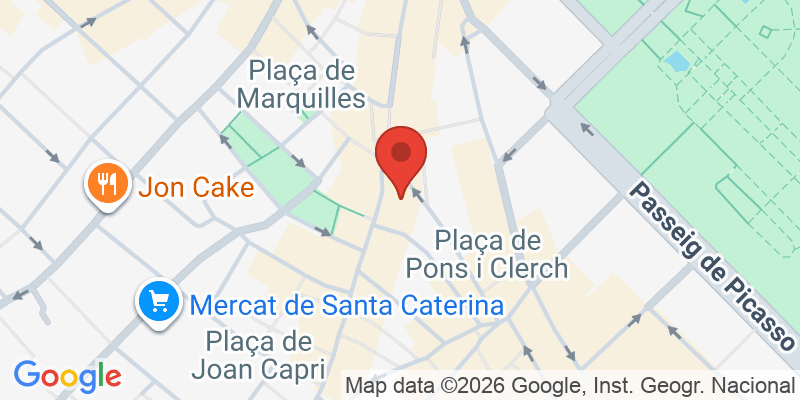 Mapa de la ubicación de Bar del Convent