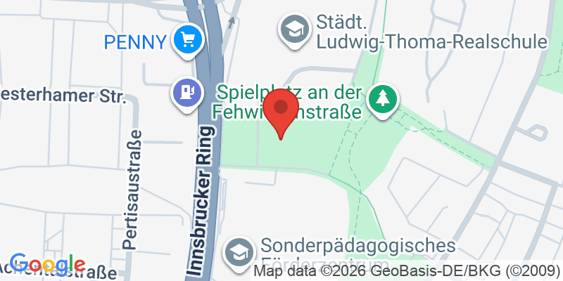 Mapa de la ubicación de Spielplatz "Echardinger Grünstreifen, Joseph-Hörwick-Weg"