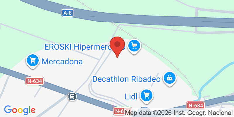 Mapa de la ubicación de O Rei Das Tartas