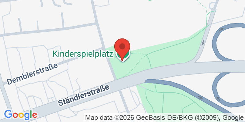 Mapa de la ubicación de Spielplatz "Görzerstraße, gegenüber Hausnummer 74"