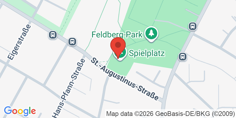 Mapa de la ubicación de Spielplatz "Feldbergstraße, nördlich der Hausnummer 49"