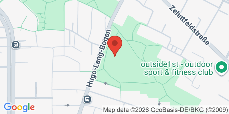 Mapa de la ubicación de Spielplatz "Hugo-Lang-Bogen, Höhe Kneippstraße"