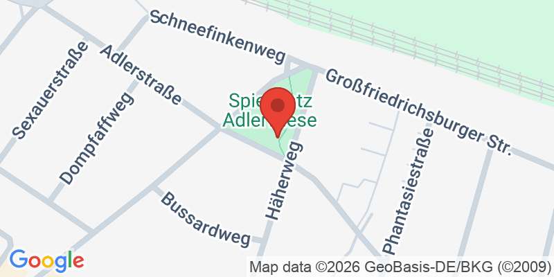 Mapa de la ubicación de Spielplatz "Adlerstraße"