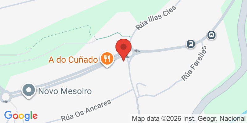 Mapa de la ubicación de Pizzería Ku