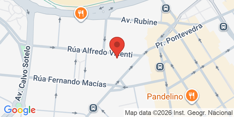 Mapa de la ubicación de Churreria La Ría