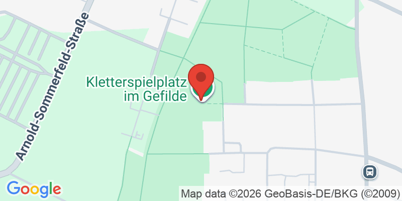 Mapa de la ubicación de Spielplatz "Im Gefilde 4, Maria-Niklisch-Straße"