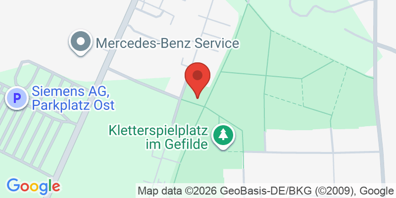 Mapa de la ubicación de Spielplatz "Im Gefilde 5, Maria-Niklisch-Straße, bei den Kleingärten"
