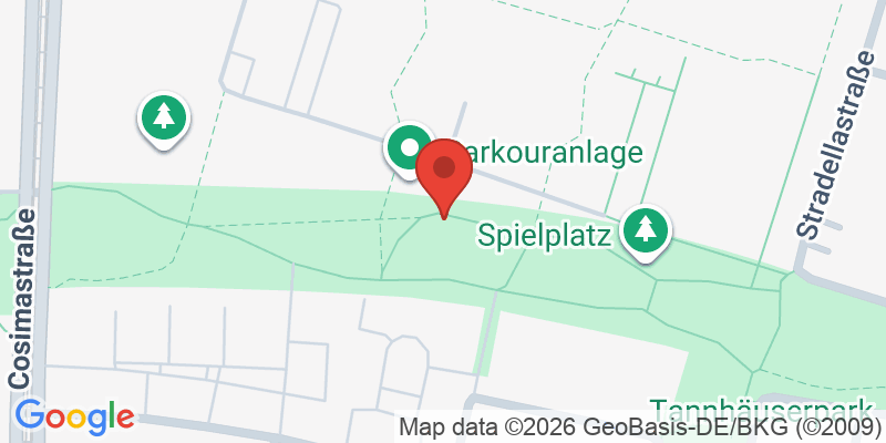 Mapa de la ubicación de Spielplatz "Rienziplatz West, gegenüber Stolzingstraße"