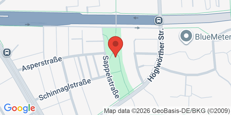 Mapa de la ubicación de Spielplatz "Sappelstraße, gegenüber Schinnaglstraße"