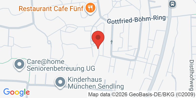 Mapa de la ubicación de Spielplatz "Gottfried-Böhm-Ring, Georg-Hager-Straße"