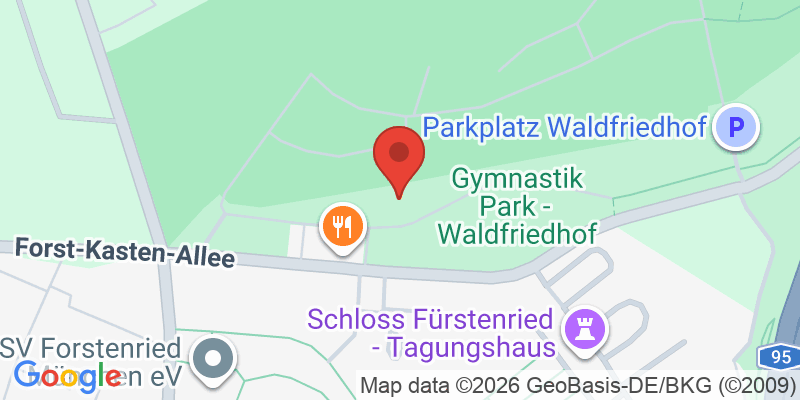 Mapa de la ubicación de Spielplatz "Forst-Kasten-Allee, Freizeitzentrum"