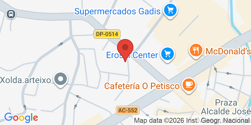 Mapa de la ubicación de Melandrainas Café