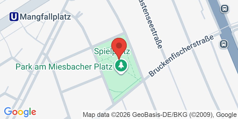 Mapa de la ubicación de Spielplatz "Miesbacher Platz"
