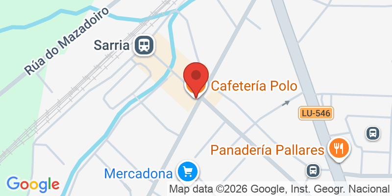 Mapa de la ubicación de Cafetería Polo