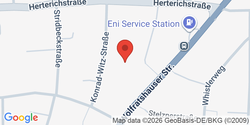 Mapa de la ubicación de Spielplatz "Konrad-Witz-Straße, südöstlich der Hausnummer 11"