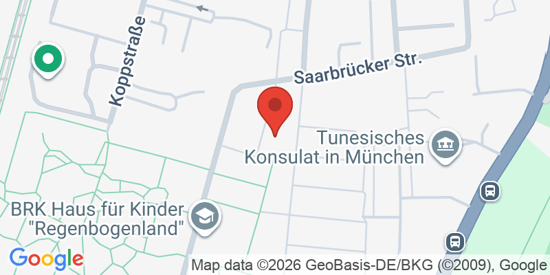 Mapa de la ubicación de Spielplatz "Saarbrücker Straße 17-21"