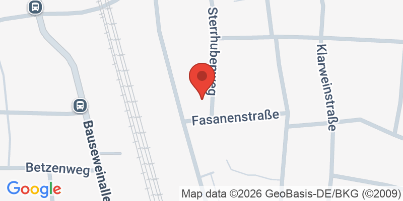 Mapa de la ubicación de Spielplatz "Freseniusstraße 34, Ecke Fasanenstraße"