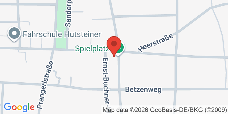 Mapa de la ubicación de Spielplatz "Thuillestraße, Ecke Karwinskistraße"