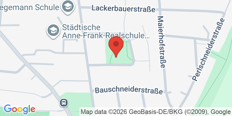 Mapa de la ubicación de Spielplatz "Schusterwolfstraße"