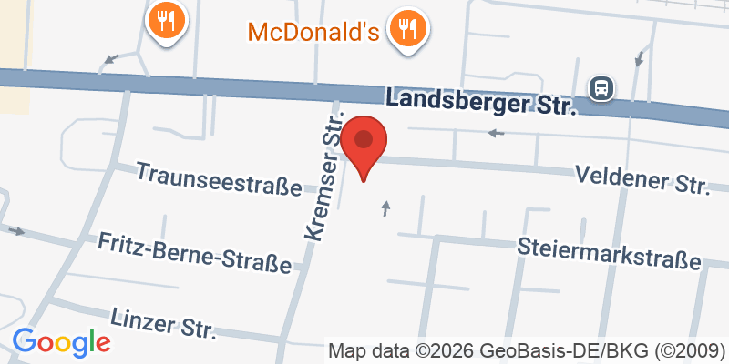 Mapa de la ubicación de Spielplatz "Kremser Straße"