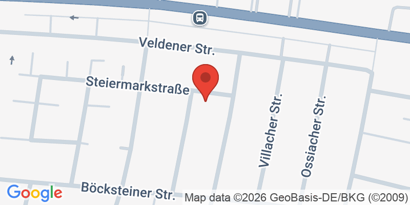 Mapa de la ubicación de Spielplatz "Steiermarkstraße, Ecke Salzburger Straße"