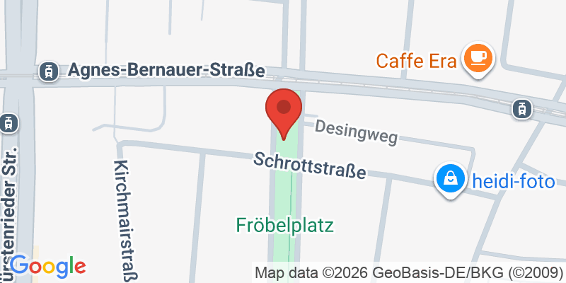 Mapa de la ubicación de Spielplatz "Fröbelplatz"