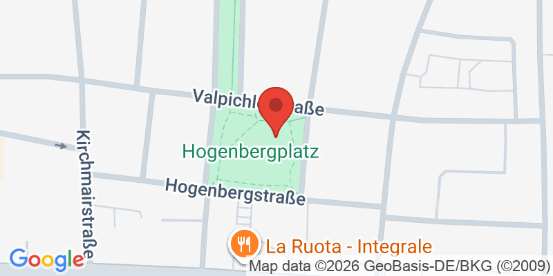 Mapa de la ubicación de Spielplatz "Hogenbergplatz"